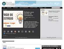 Tablet Screenshot of comunicacao.uniube.br